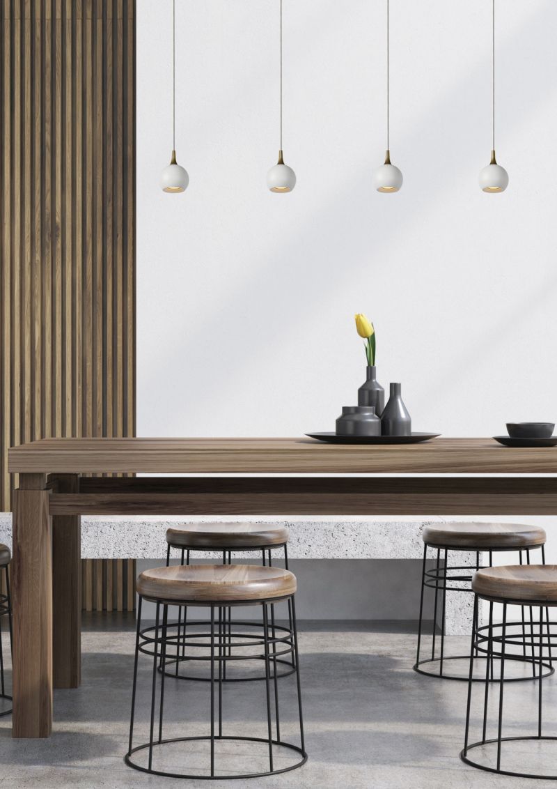 Lucide FAVORI - Závesné svietidlo - 4xGU10 - Biele